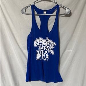 PINK Victoria's Secret UK Blue Tank Top